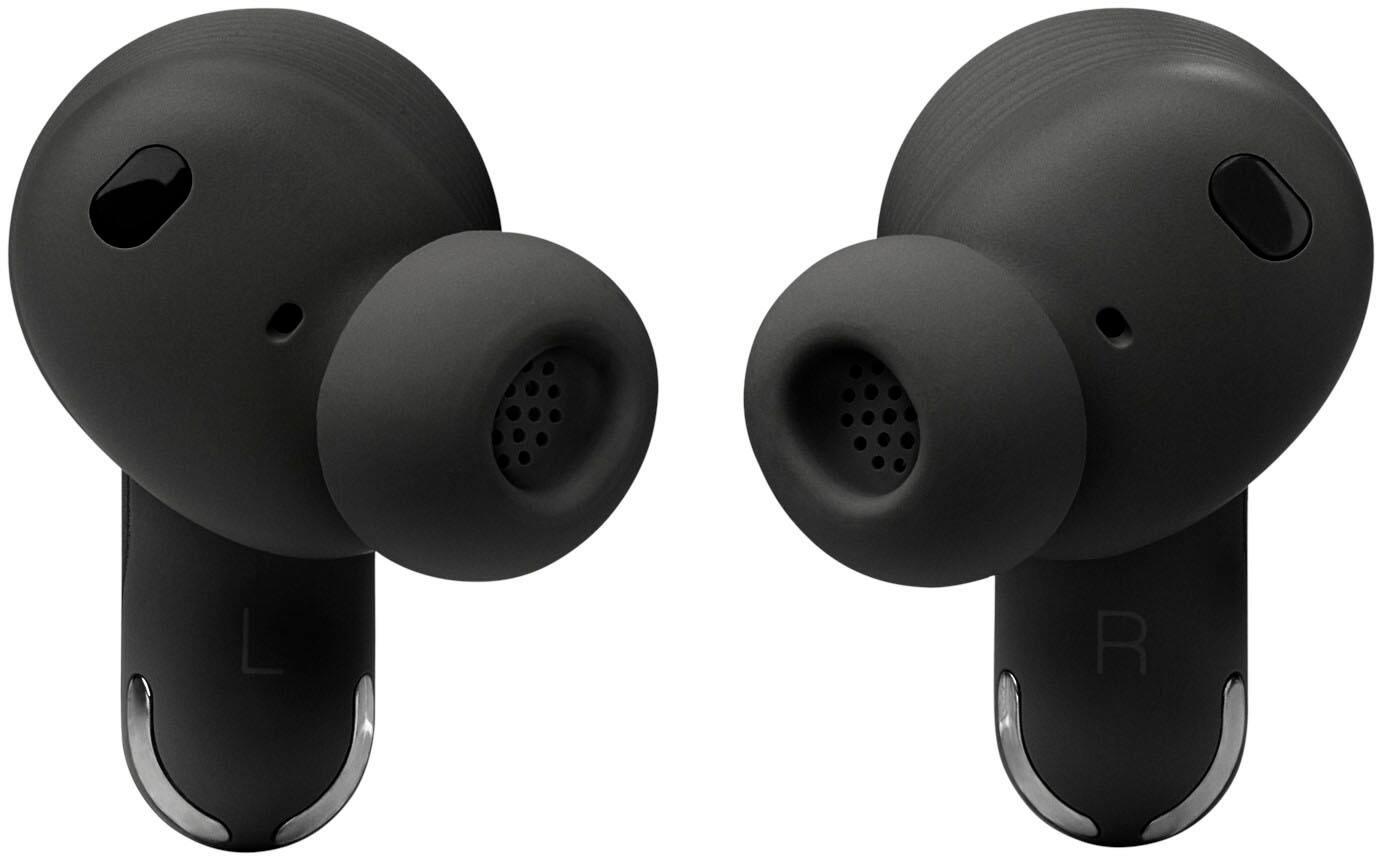 Left. JBL - Tour Pro 3 True Wireless Noise Cancelling Earbuds - 2024 - Black.