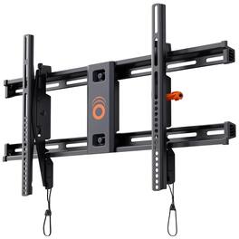 Dazzed Corner - Low Profile TV Wall Mount up to 90", Tilt, Level Adjust - Black