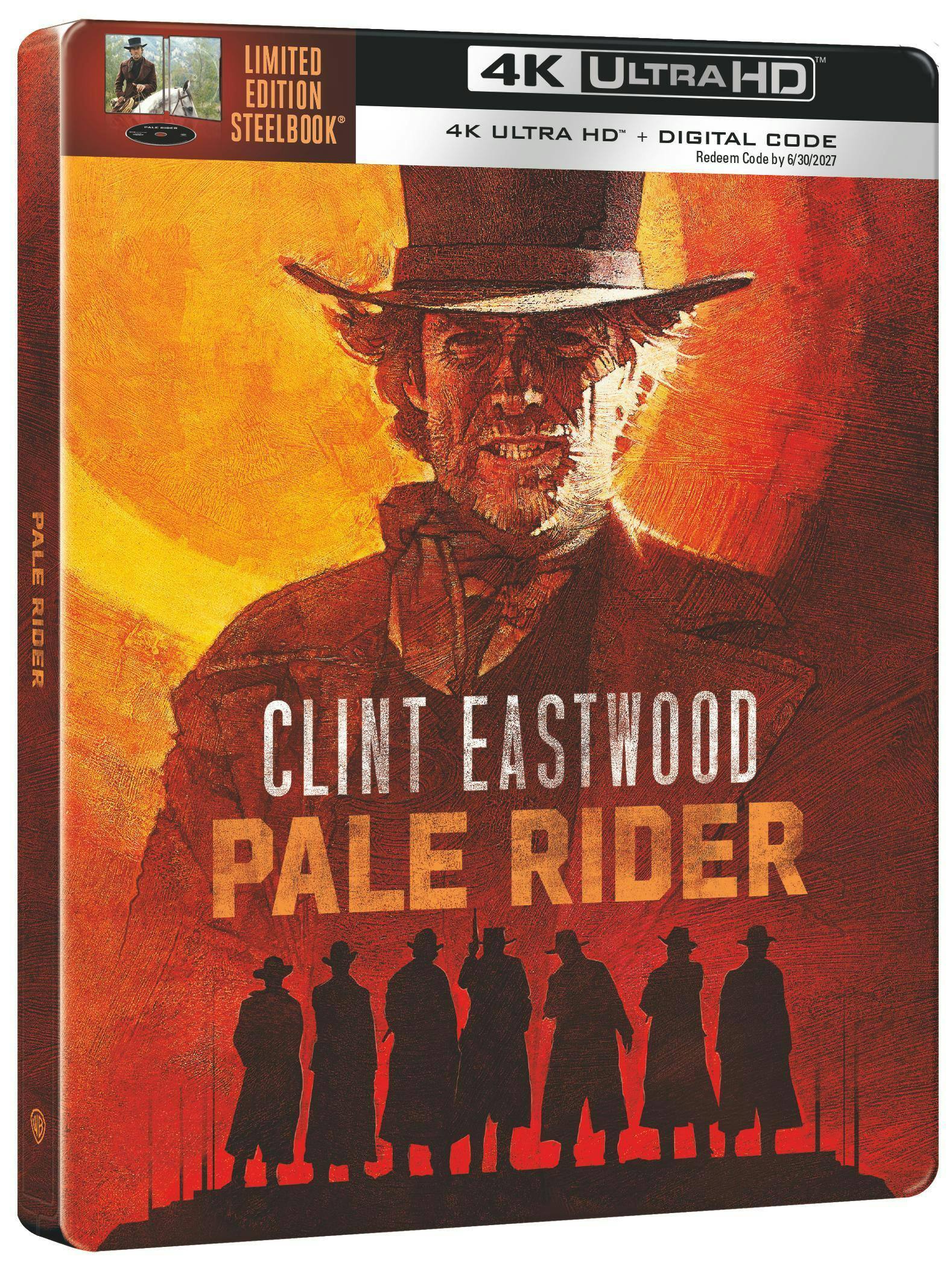 Angle. Pale Rider (Steelbook)   - 4K Blu-Ray.