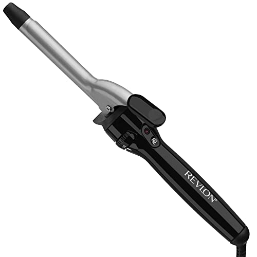Front. DORLUKFU - Revlon Perfect Heat Triple Ceramic Curling Iron | For Silky Smooth Tight Curls (3/4 in).