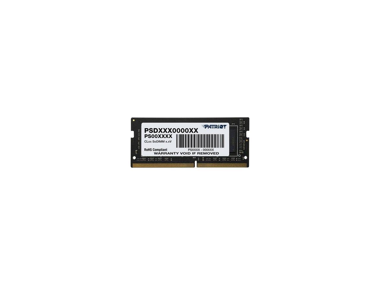 Patriot - Memory Signature Line 4GB DDR4 SDRAM Memory Module PSD44G266681S