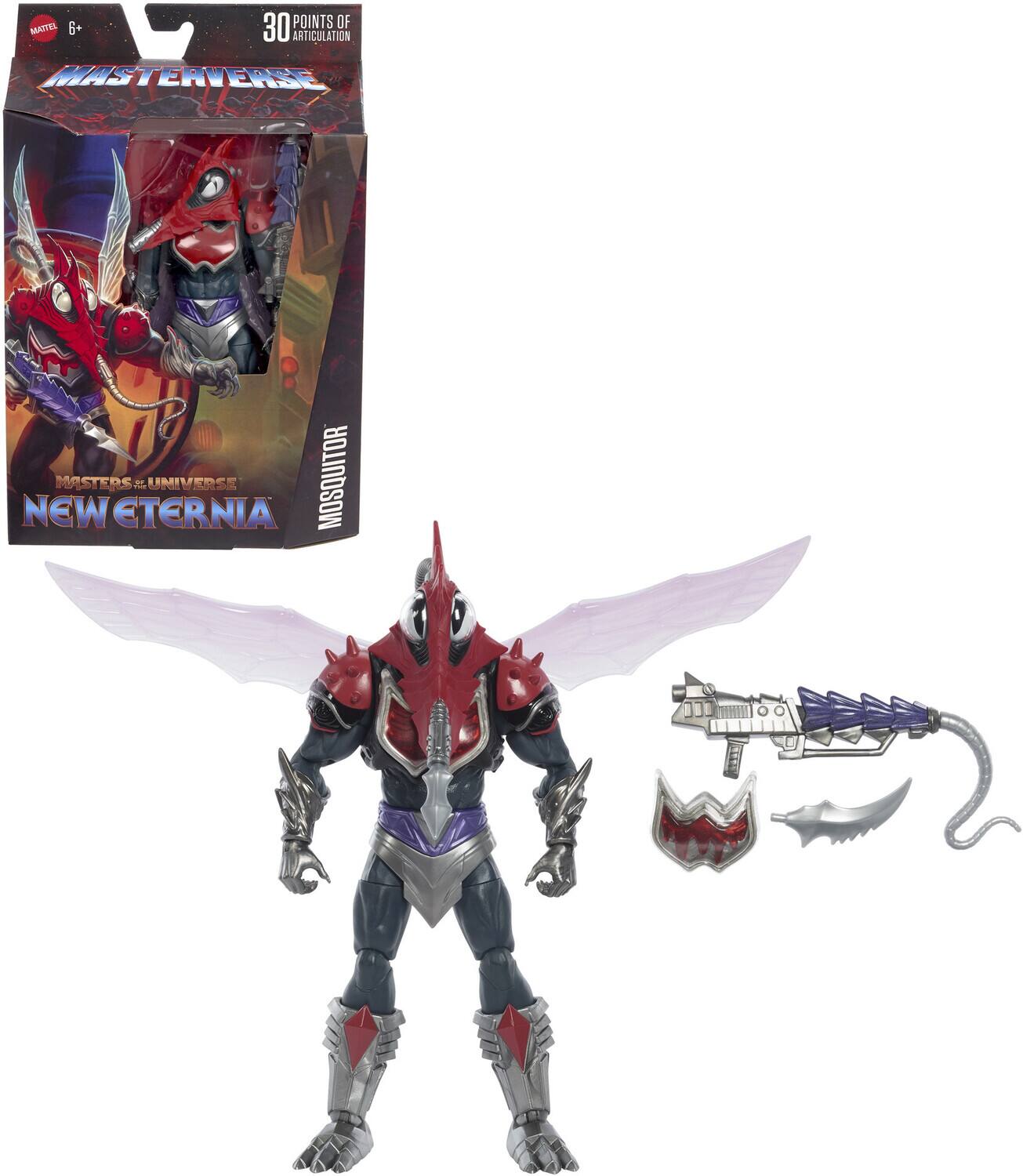 Mattel Collectible - Masters of the Universe: Masterverse New Eternia: Mosquitor Action Figure - COLLECTIBLES