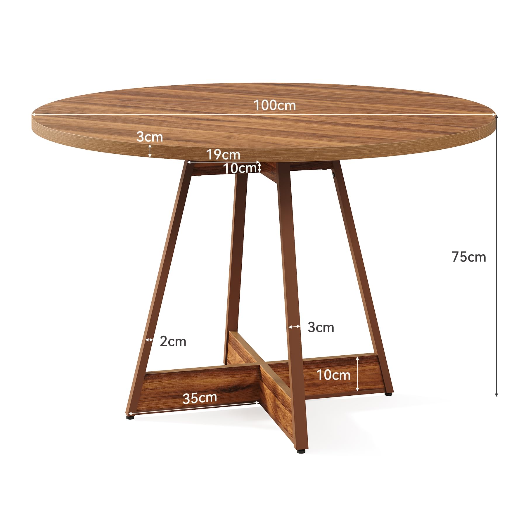 100cm  
3cm  
19cm  
10cm  
75cm  
2cm  
3cm  
35cm  
10cm