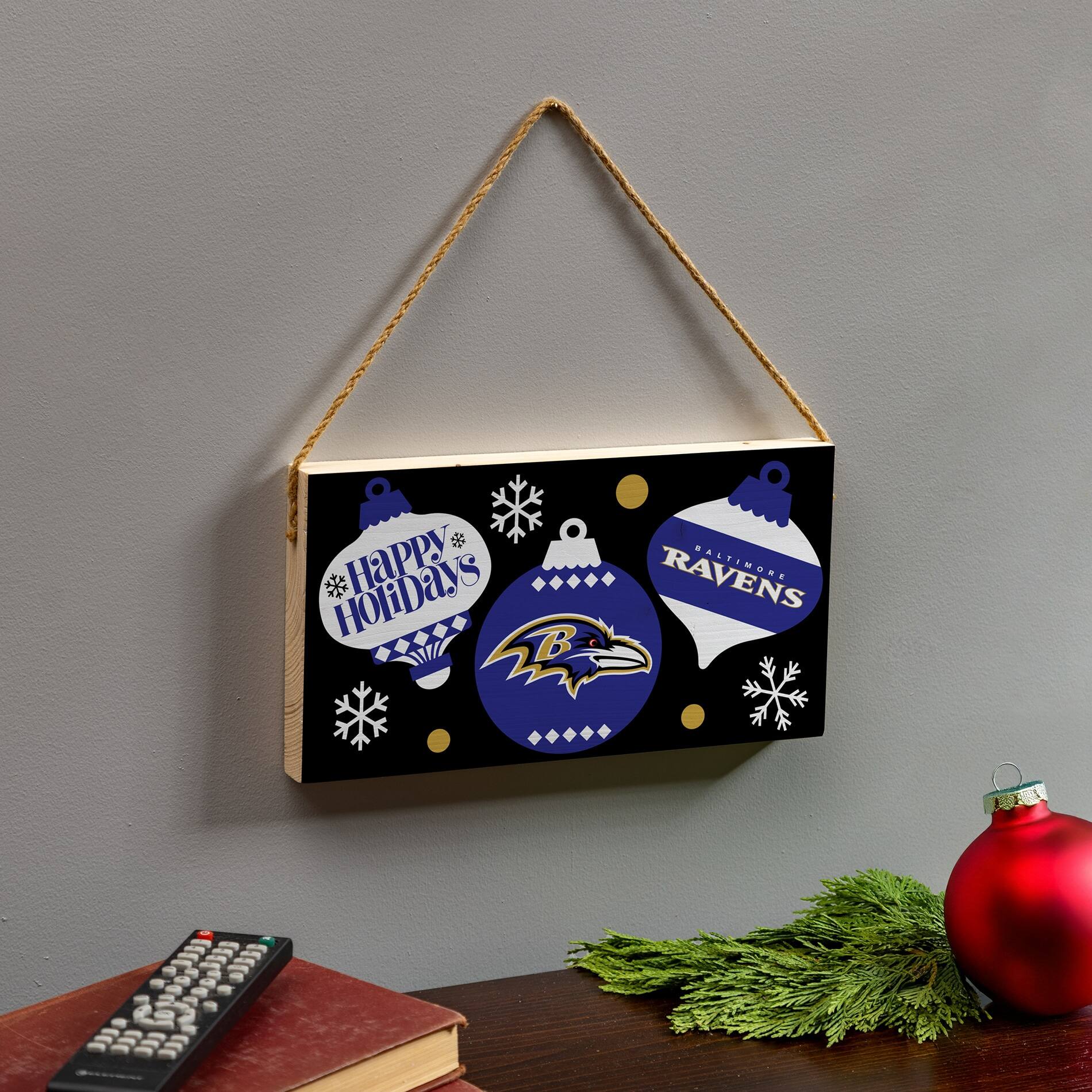 HAPPY HOLIDAYS  
BALTIMORE RAVENS