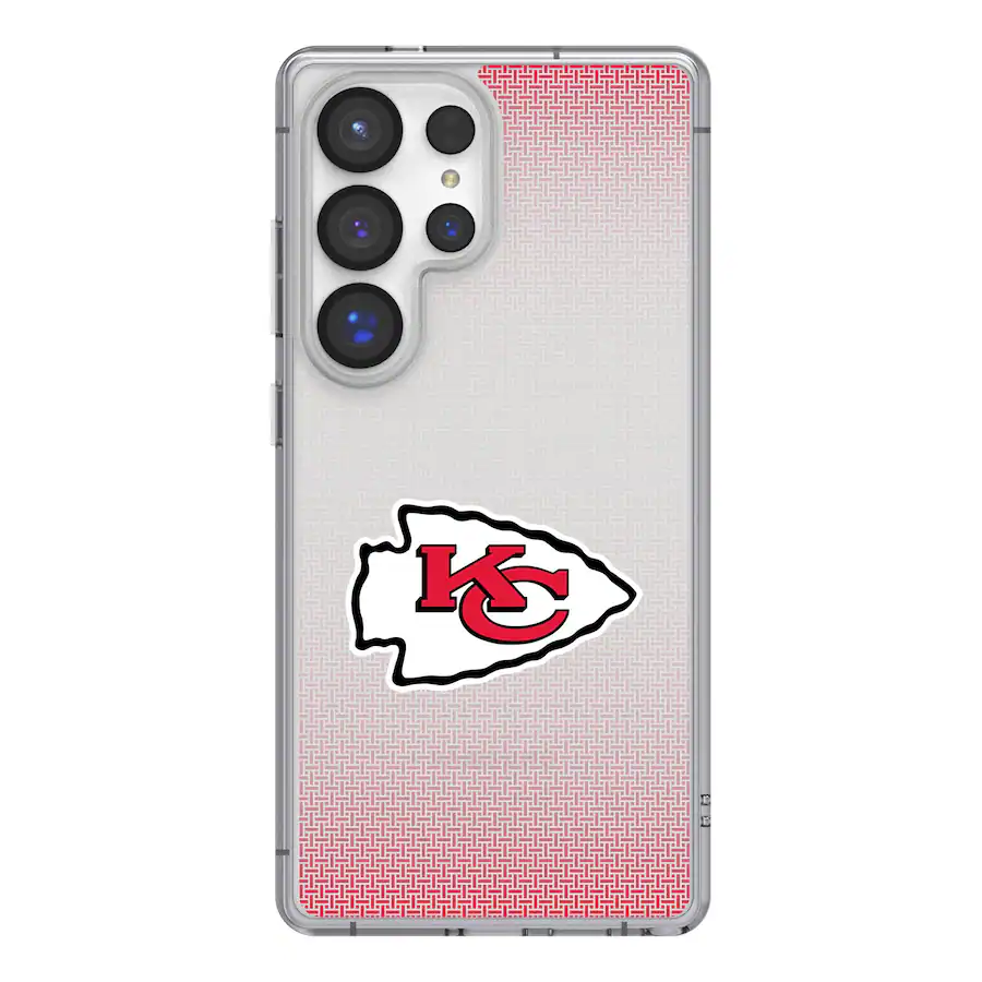 Nfl Key Cap Keyscaper NFL Kansas City Chiefs Linen Logo Galaxy Clear Case S22 ...
