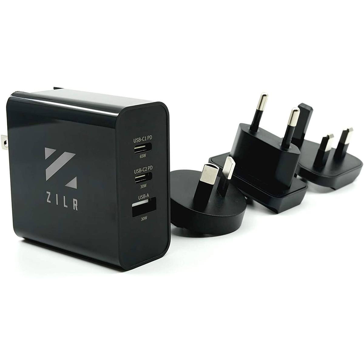 ZILR  
USB-C1 PD 65W  
USB-C2 PD 30W  
USB-A 30W