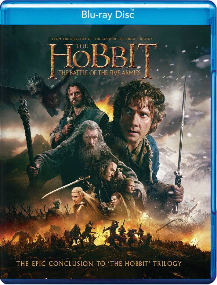 Front. The Hobbit: The Battle of Five Armies   - BluRay.