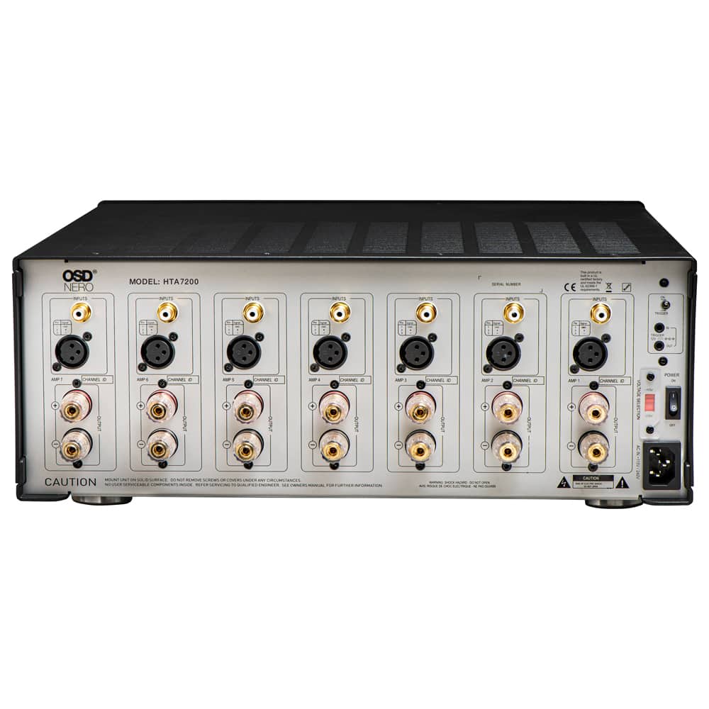 OSD Audio HTA7200 Multi Channel (7X) 145W/Ch Home Theater