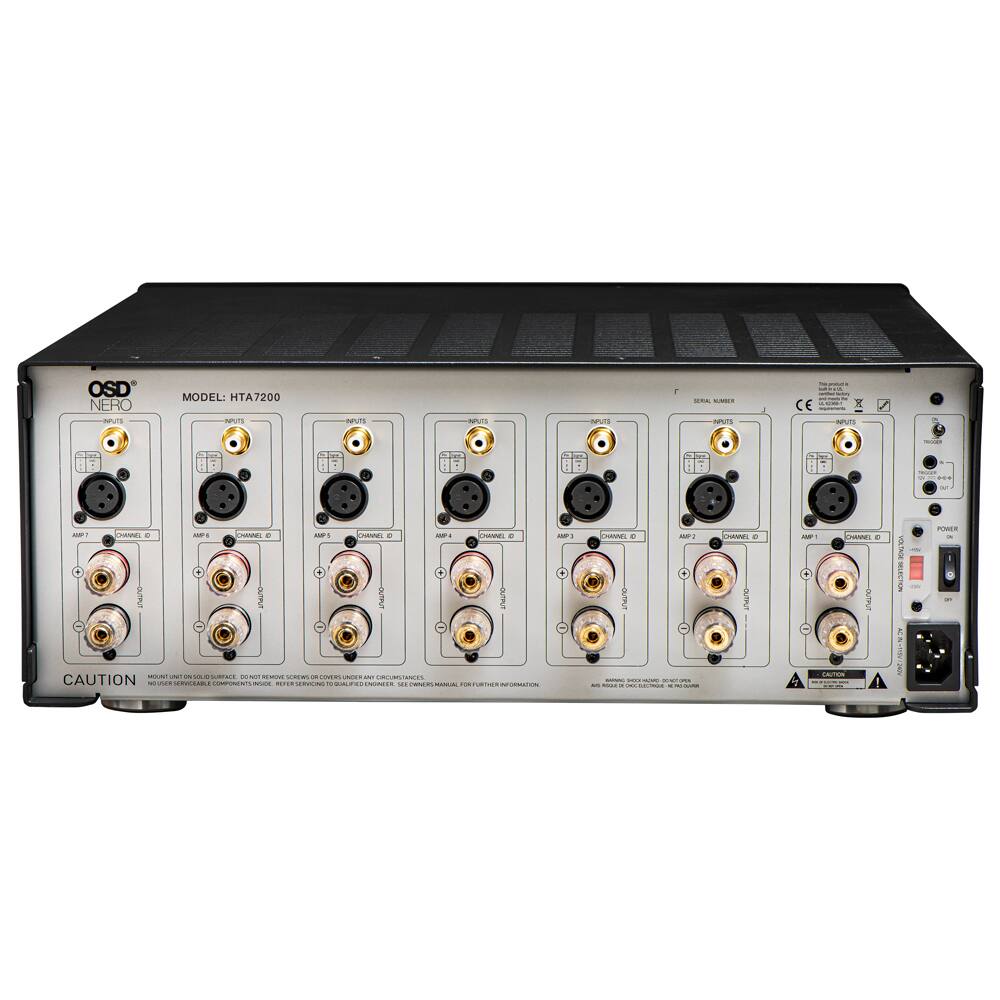 OSD NERO  
MODEL: HTA7200  

INPUTS  
- REAR - NUIS 1 CE | T NPUS - - 1 - AN . uTPut -  NAANE + OUTRUN ARS + ANE - I - a AM . PW/O MP NMME - suno AP AV - nnaure M CHAN - OUTRUM I -  P - - - .. .- - - - - A - -  - CAUTION 1 p.N COL -  .. .. -- - . .. - i -CA  -  n | : - - -. - I - -  A ITO :