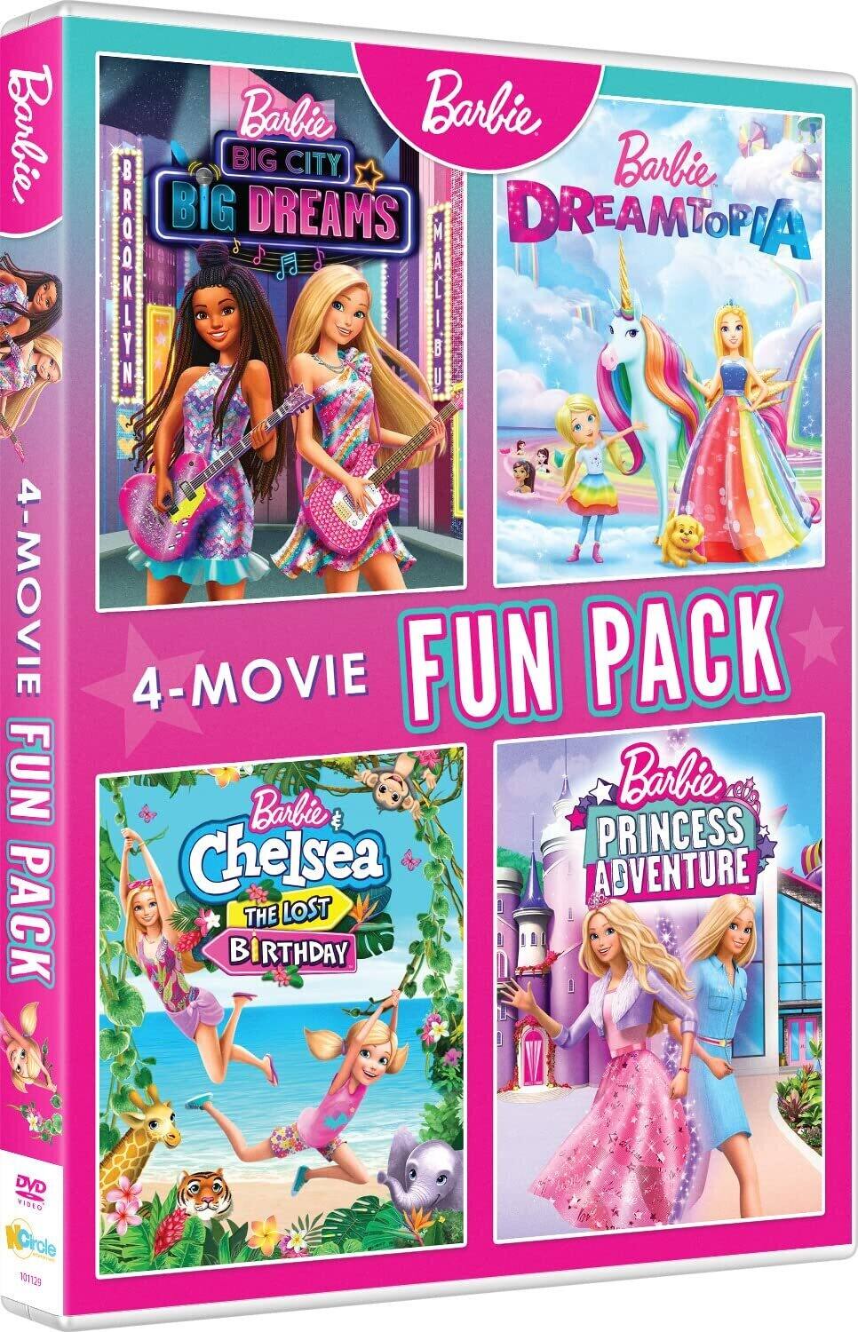 Alt View 1. Barbie 4-Movie Fun Pack   - DVD.