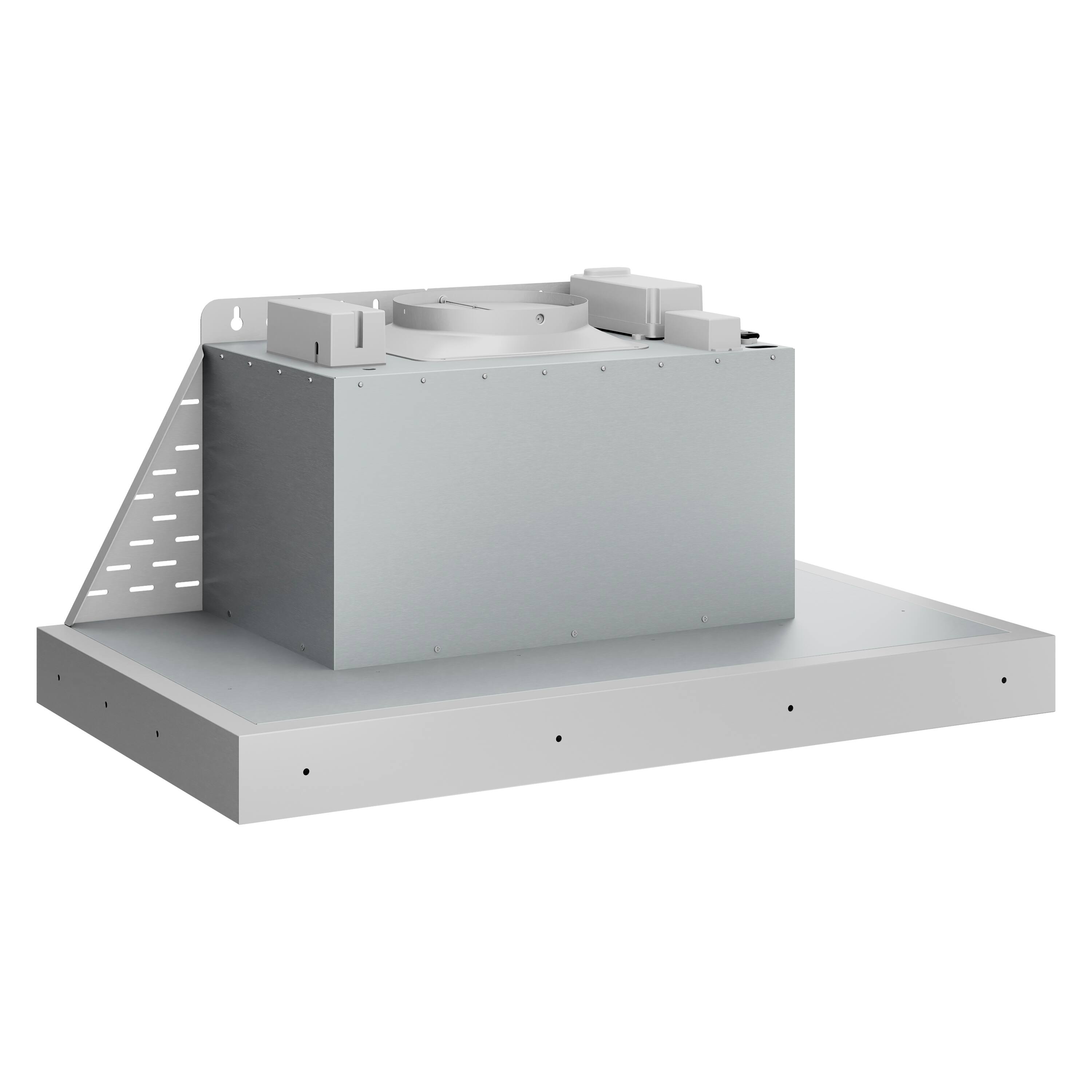 Alt View 4. ZLINE - ZLINE 34 in. DuraMount™ Ducted Wall Mount Range Hood Insert in Stainless Steel - Stainless Steel.