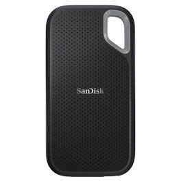 SANDISK - Extreme Go Portable SSD 2TB, USB-C, NVMe, Up to 1050MB/s, IP65 Water and Dust Resistance - Black
