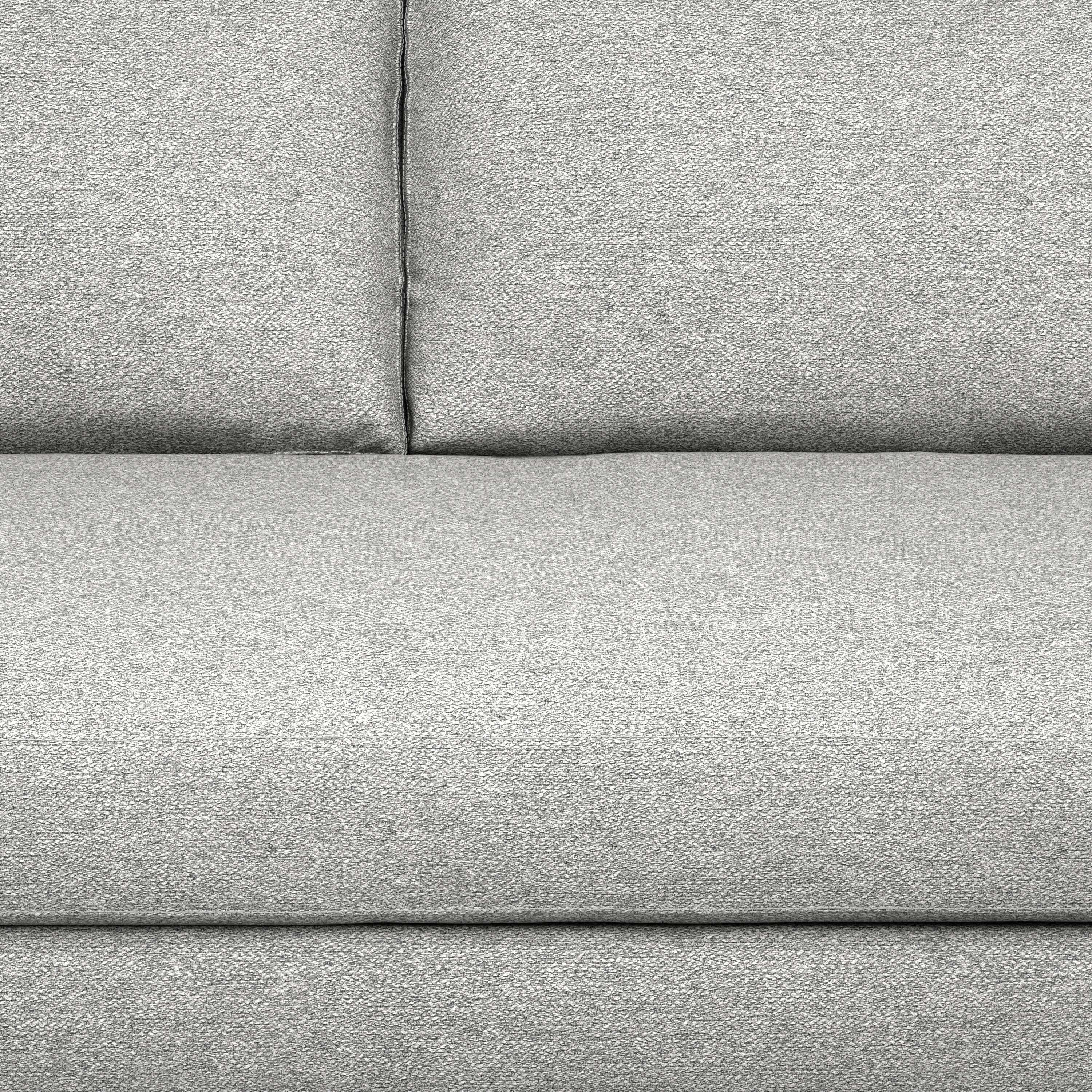 Alt View 1. Simpli Home - Morrison 89 inch Wide Mid-Century Modern Sofa in Mist Grey Woven-Blend Fabric - Mist Grey.