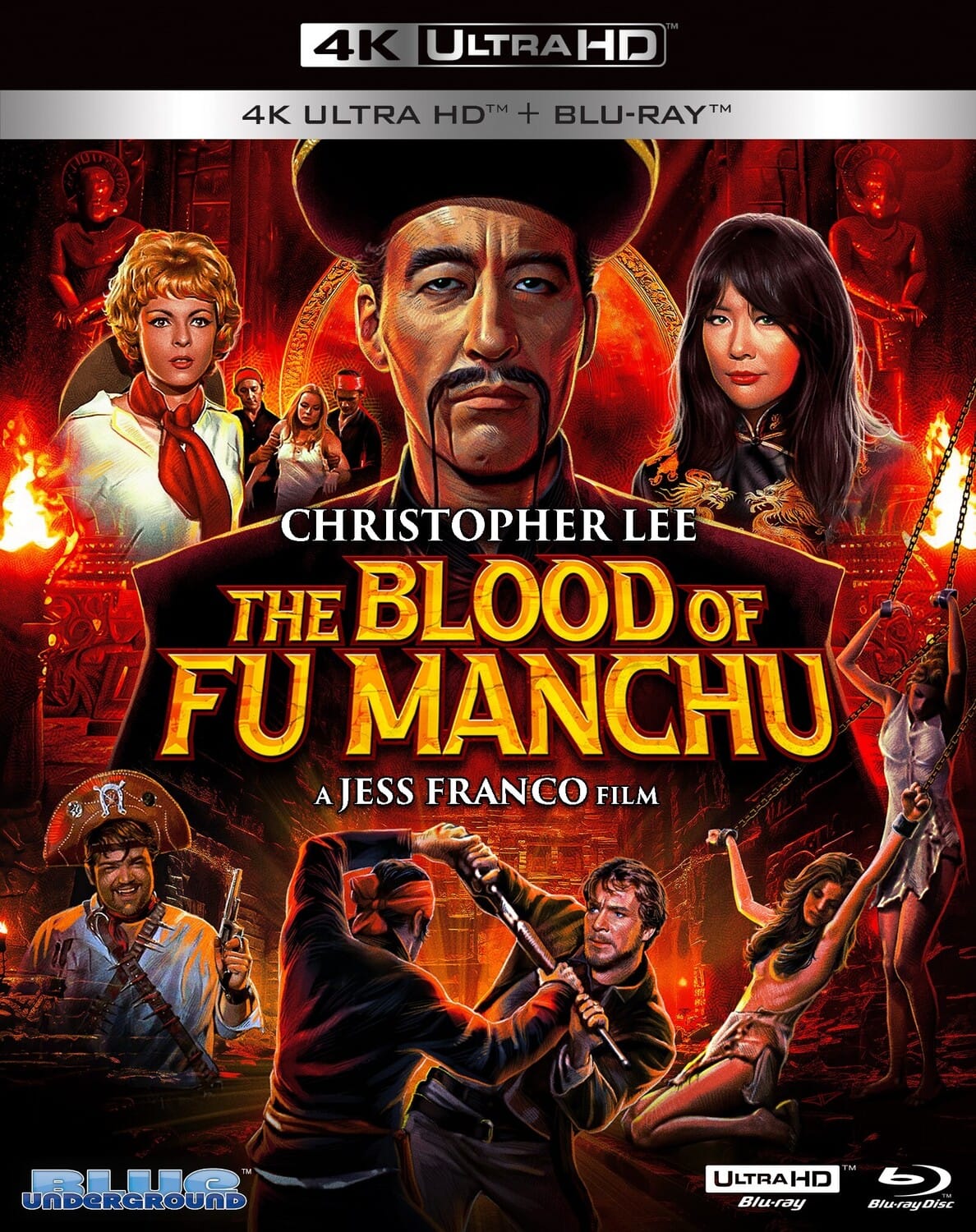 The Blood of Fu Manchu  - 4K Blu-Ray