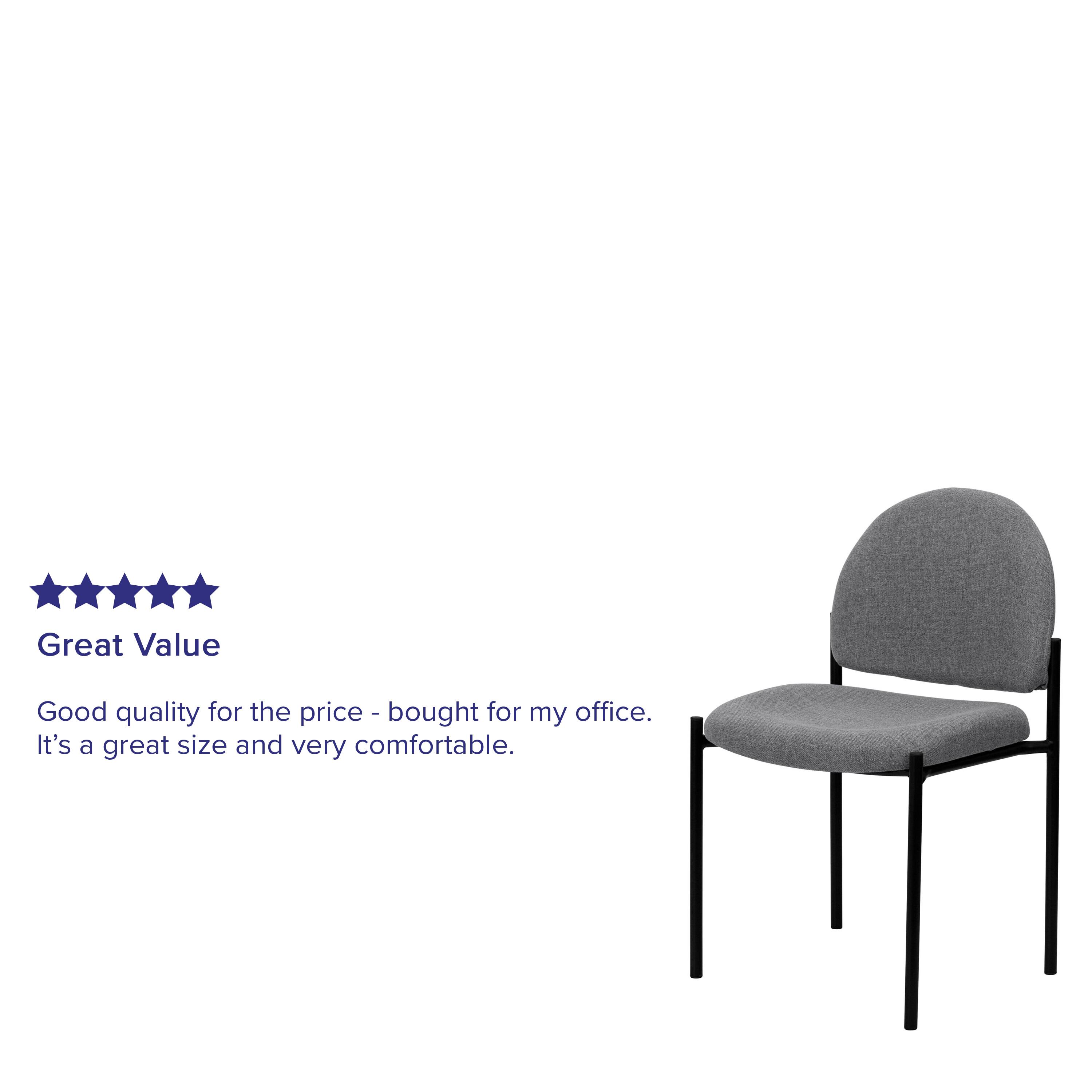 Great Value

Good quality for the price - bought for my office. It's a great size and very comfortable.