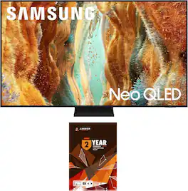 Samsung - QN85QN70FAFXZA 85 Inch Neo QLED 4K Smart TV with Dolby Atmos and 2 Year Amber Protection Plan (2025)