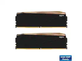 V-color - Manta XFinity RGB DDR5 48GB 8200MHz CL40 1.40V Gaming RAM - Black/Gold - Black / Gold