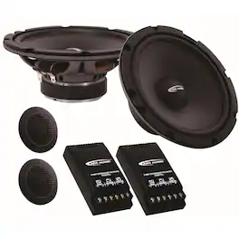 ARC Audio - X2 6.2 6.5" Component System - Black/Gray