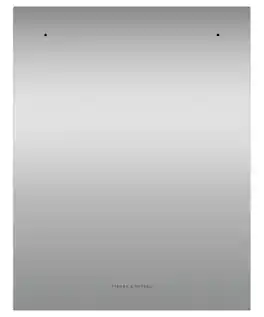 Fisher & Paykel - Door Panel for integrated Dishwasher, ADA, Handles Not Included. Compatible with DW24U2I3 - Stainless Steel