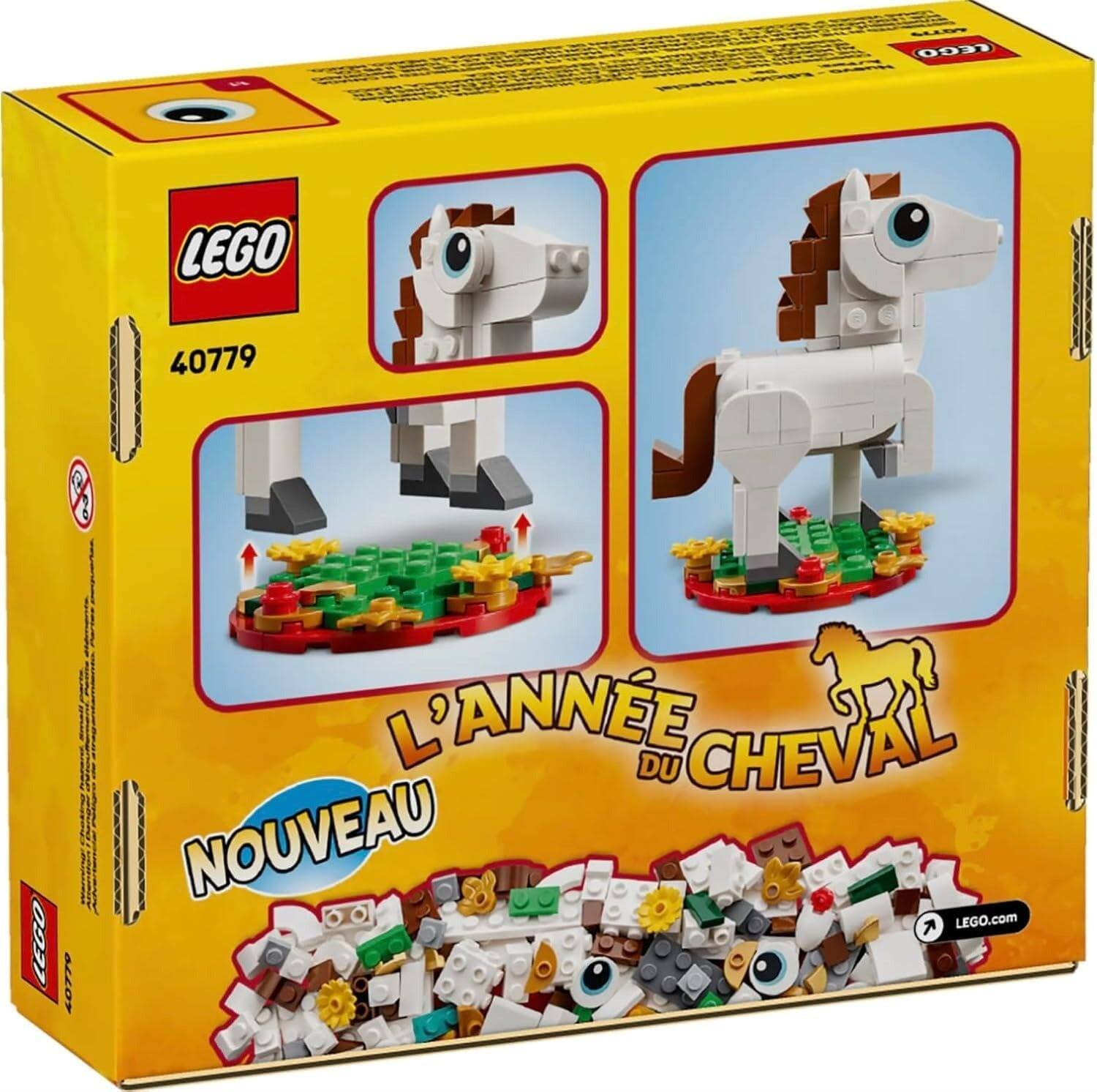 0937 LEGO 40779 I 2E00 4017 L'ANNEE DU CHEVAL NOUVEAU  LEGO.com