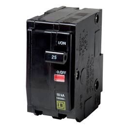 Schneider Electric - Square D QO 25 amps Plug In 2-Pole Circuit Breaker
