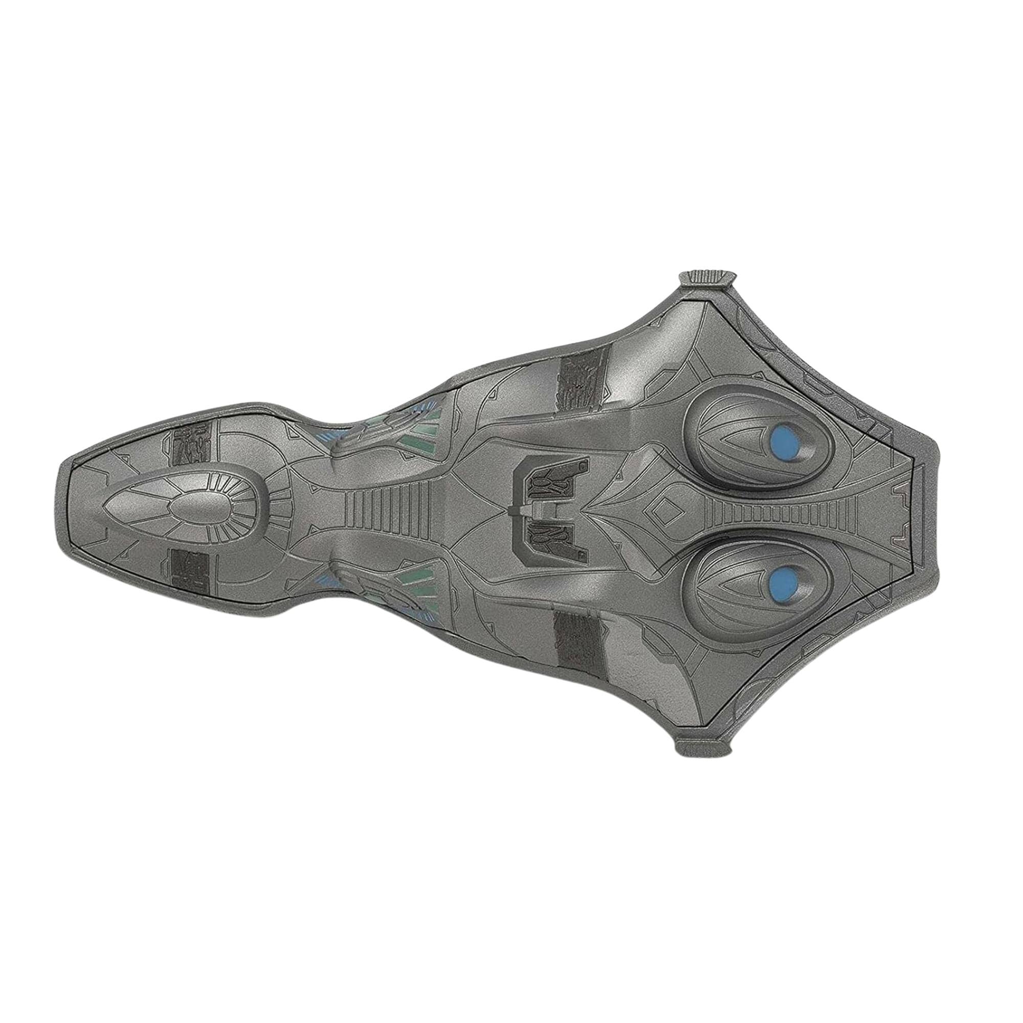 Alt View 3. Eaglemoss - Eaglemoss Star Trek Starship Replica | Gegen's Research Vessel - Black.