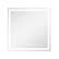 Front. LOVMOR - 30 x 30 Inches Tempered Glass LED Bathroom Mirror with Anti-Fog & 3-Color Dimmable Lighting - Silver.
