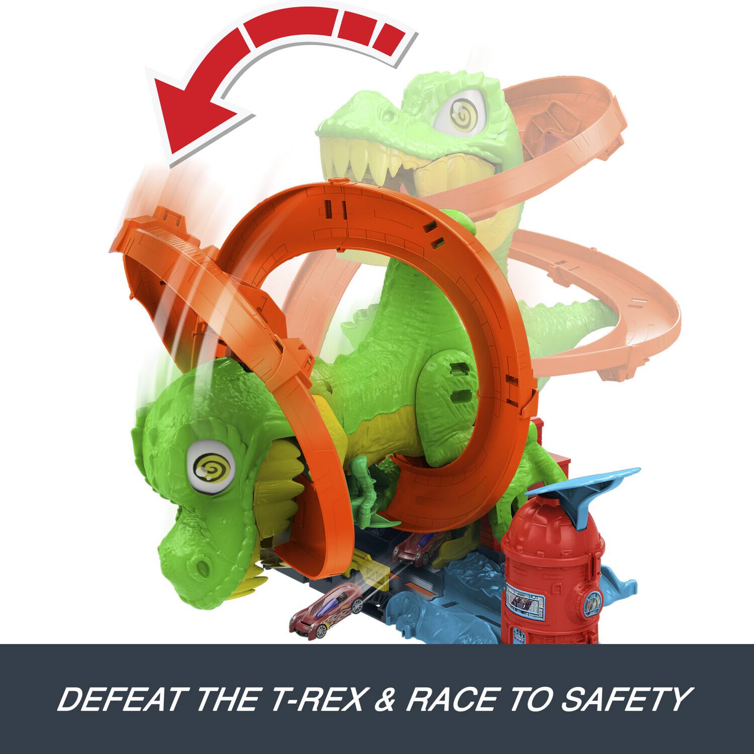 DEFEAT THE T-REX & RACE TO SAFETY