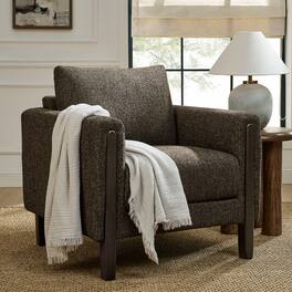 Hawken Boucle Fabric Accent Armchair by Modway - Antique Espresso