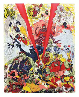 Marvel - Zombie X-Men 8" x 10" Art Print - Multicolored