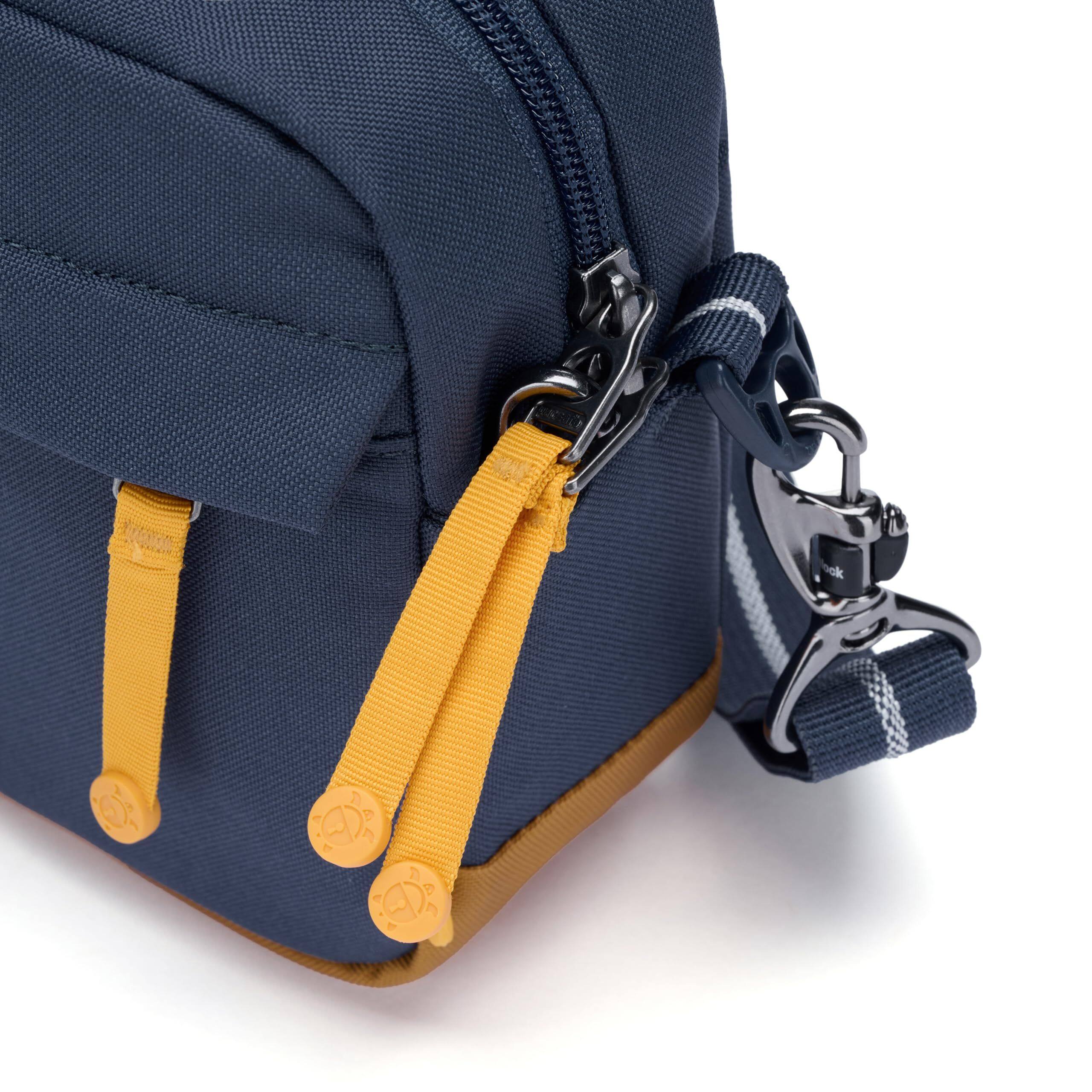 Alt View 2. Pacsafe - GO Crossbody (Coastal Blue) - Coastal Blue.