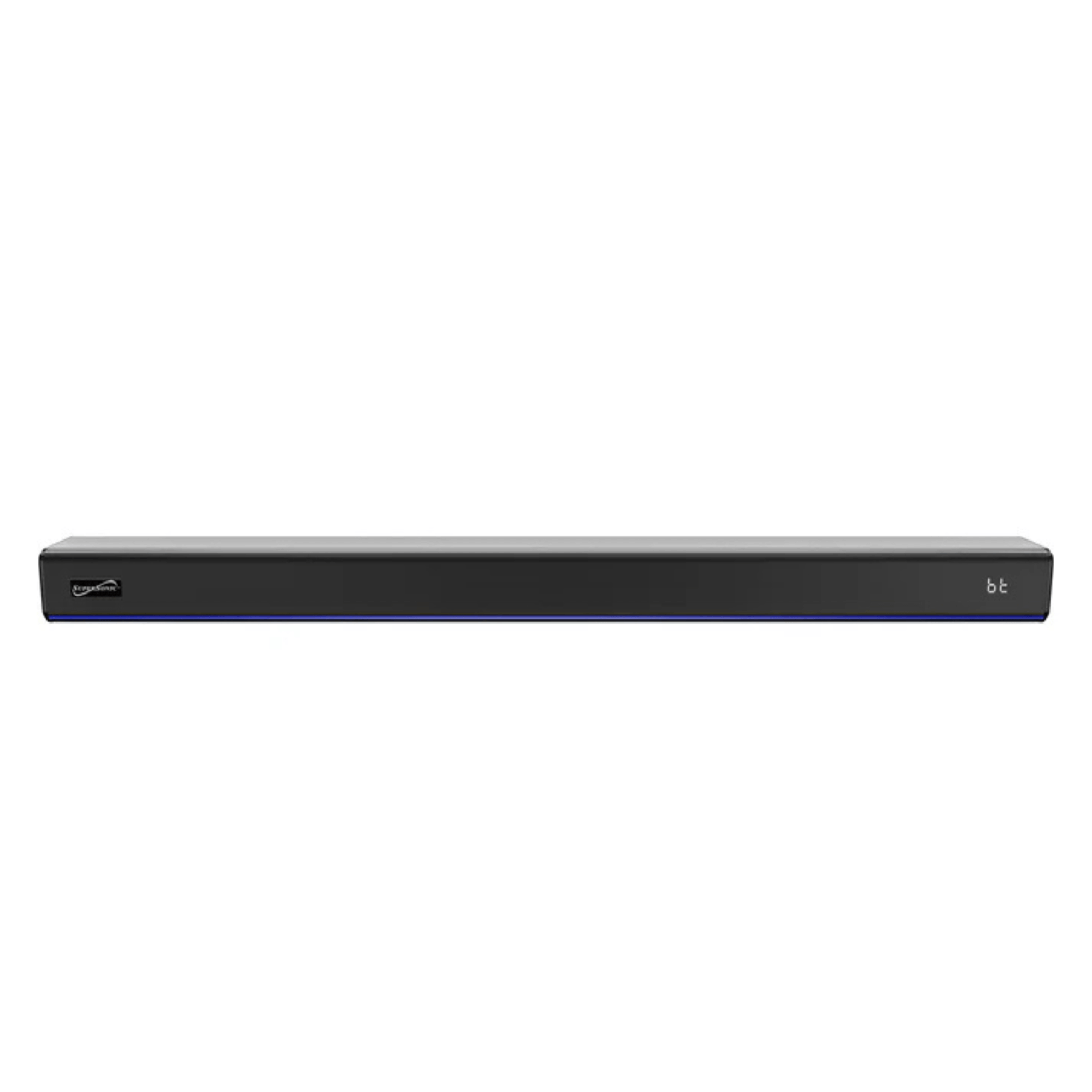 Front. Supersonic - 31.5-Inch 60W Bluetooth Soundbar - Black.