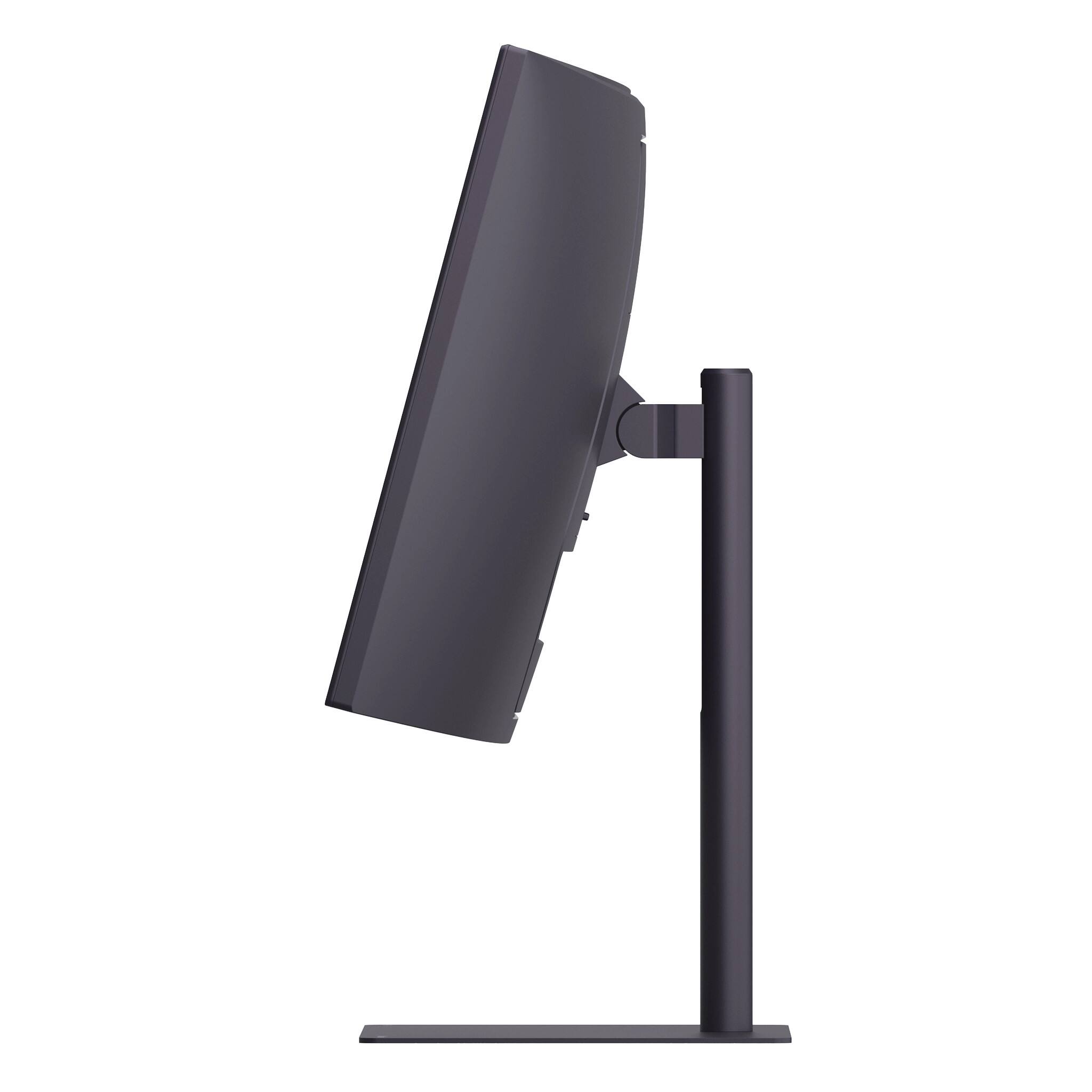 Alt View 11. LG - UltraGear 34" Curved WQHD 240Hz FreeSync Premium Gaming Monitor with DisplayHDR400 (HDMI, DP, USB-C, USB-A) - Black.