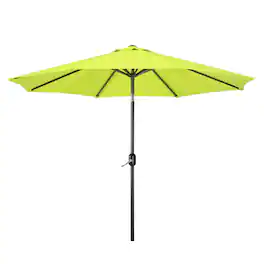 WestinTrends - Paolo 9 ft. Patio Table Umbrella with tilt and crank features - Lime