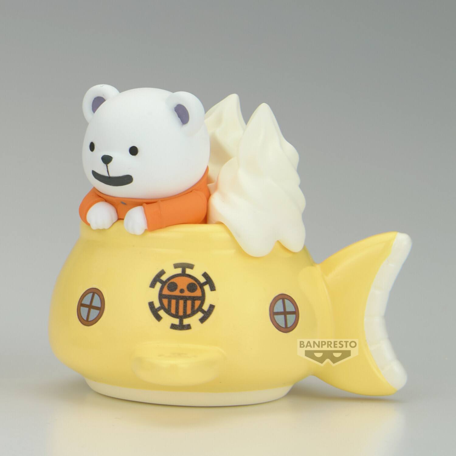 Alt View 3. PopMarket - Banpresto - One Piece - Paldolce - Bepo & Pirate Ship Figure   - COLLECTIBLES - Multicolor.