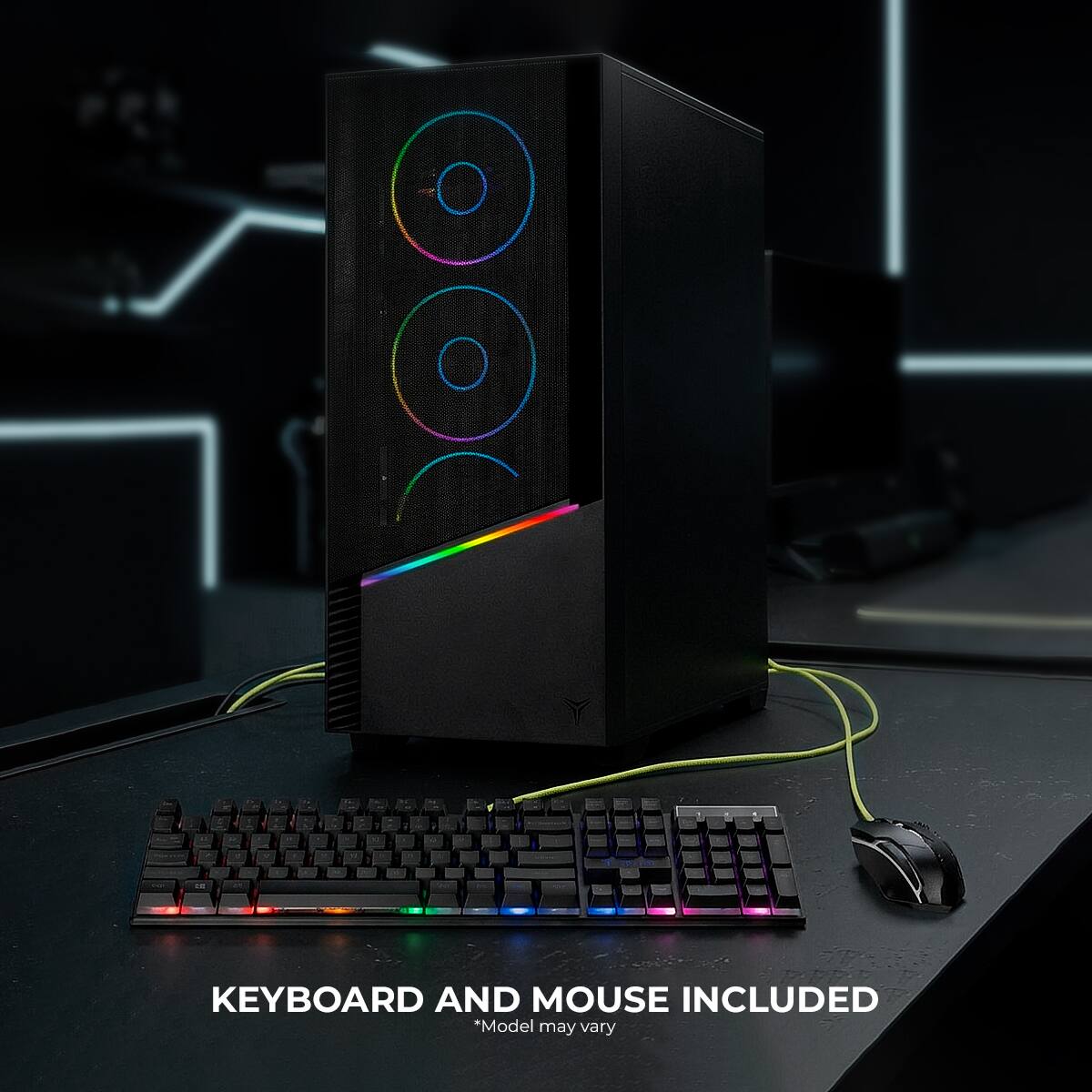 KEYBOARD AND MOUSE INCLUDED  
*Model may vary