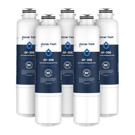 GLACIER FRESH - Compatible with Samsung DA29-00020B Refrigerator Water Filter (5 PACK)
