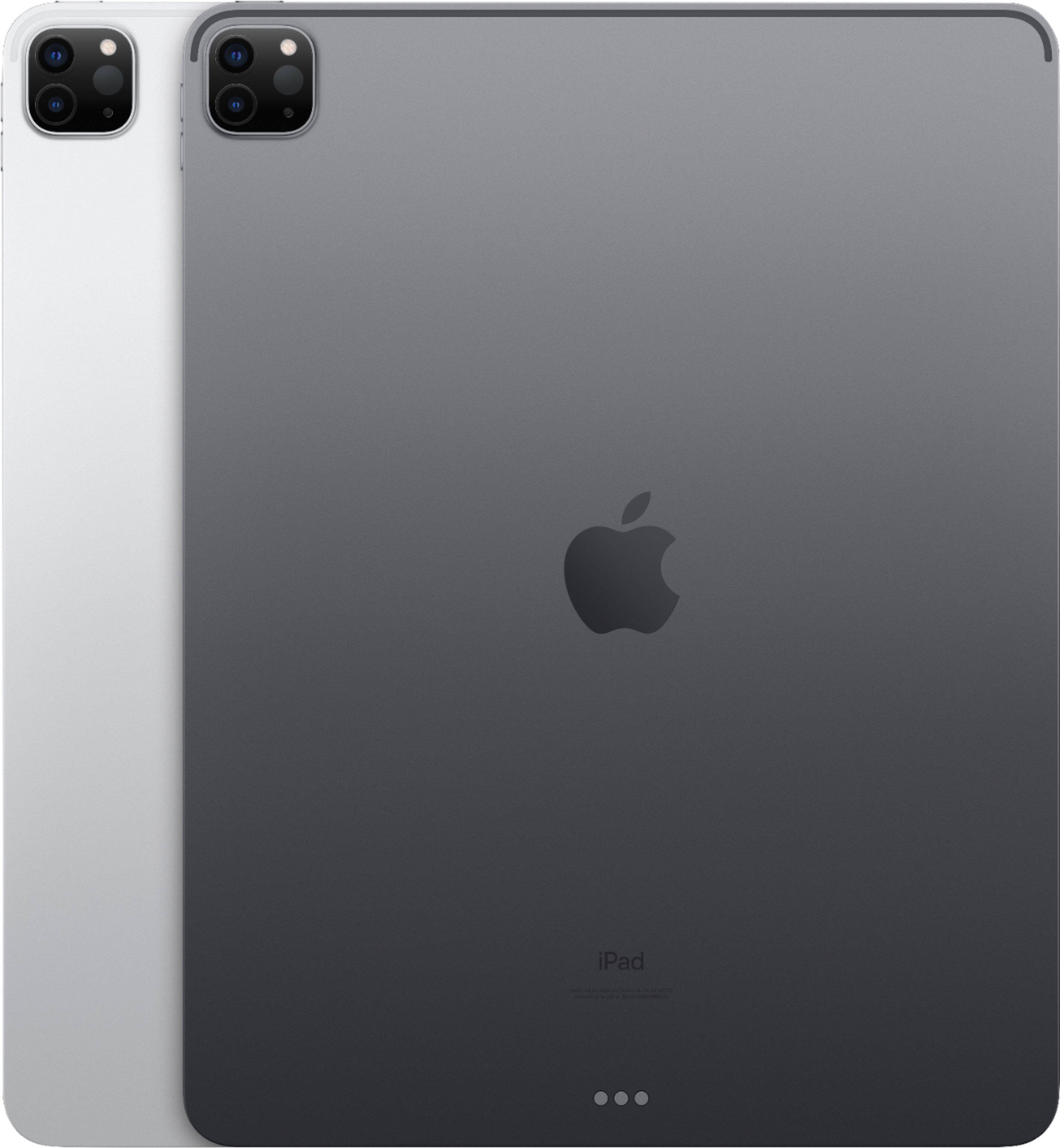 Alt View 11. Apple - Certified Refurbished - Apple 12.9-Inch iPad Pro (5th Generation) (2021) Wi-Fi + Cellular - 128GB - Silver.