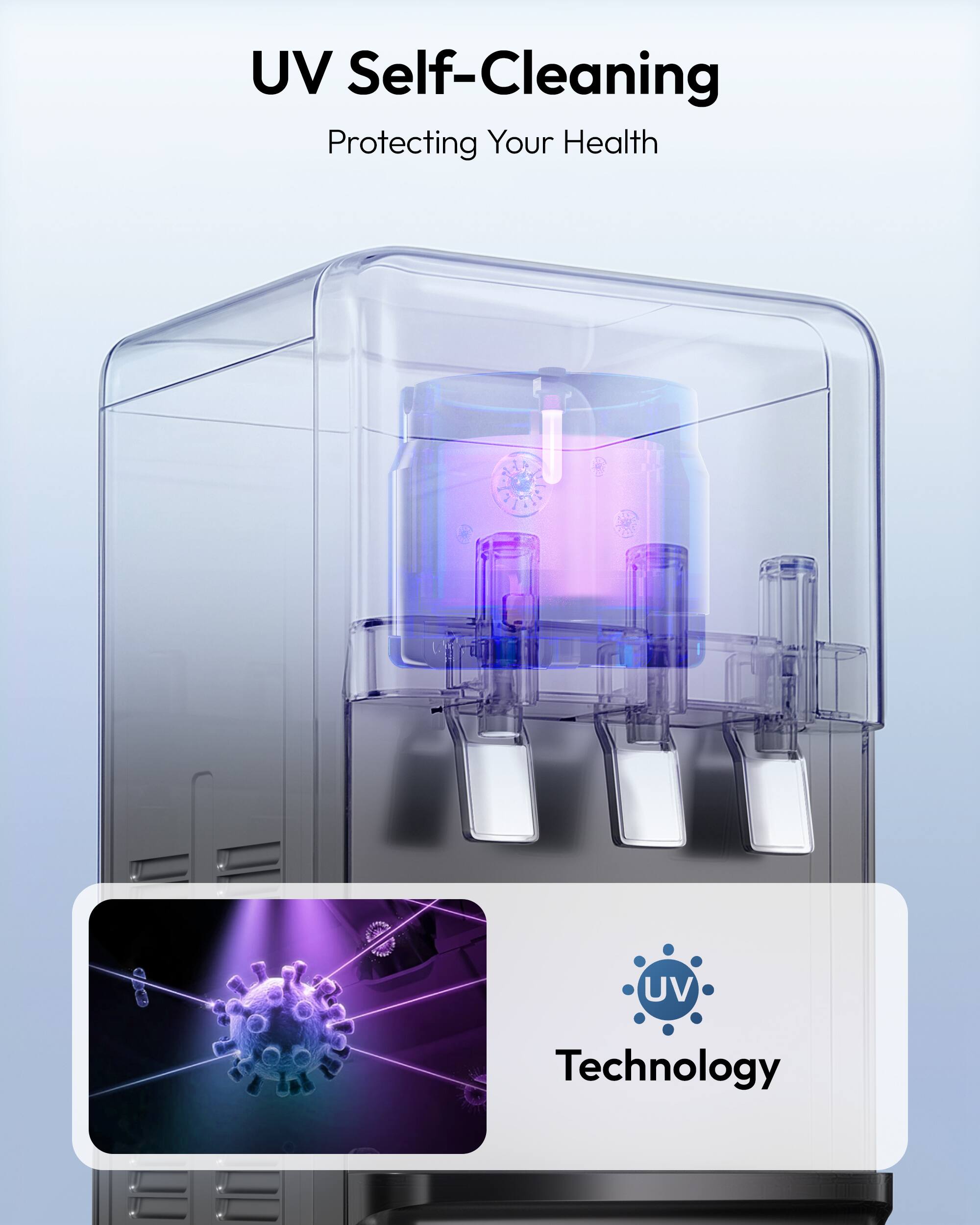 UV Self-Cleaning  
Protecting Your Health  
UV Technology