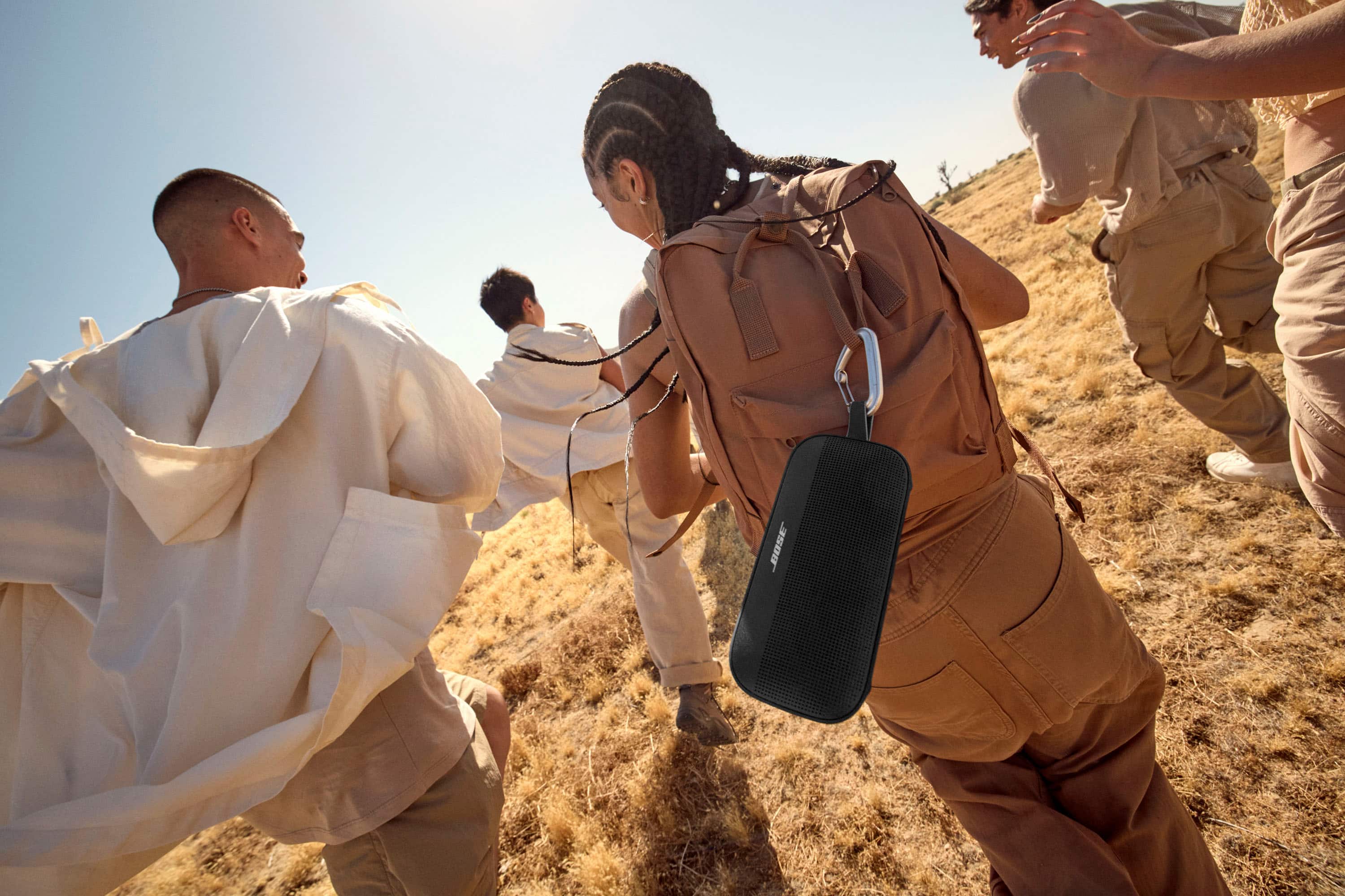 Alt View 15. Bose - SoundLink Flex (2nd Gen) Portable Bluetooth Speaker with Waterproof/Dustproof Design - Black.