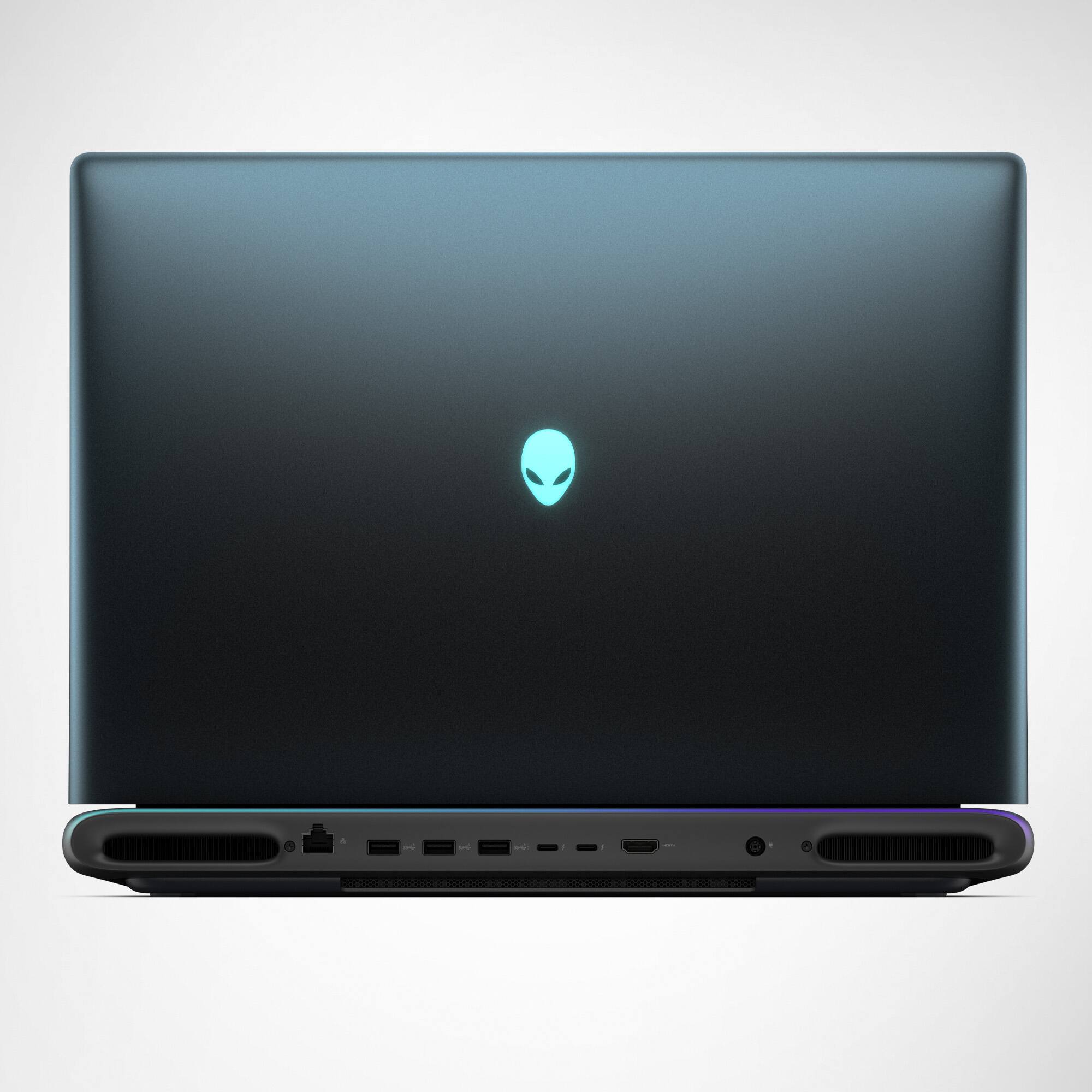 Alt View 16. Alienware - Area-51 - 18" 2.5K Gaming Laptop - Intel Core Ultra 9 275HX - 64GB Memory - NVIDIA GeForce RTX 5090 - 2TB Storage - Liquid Teal.