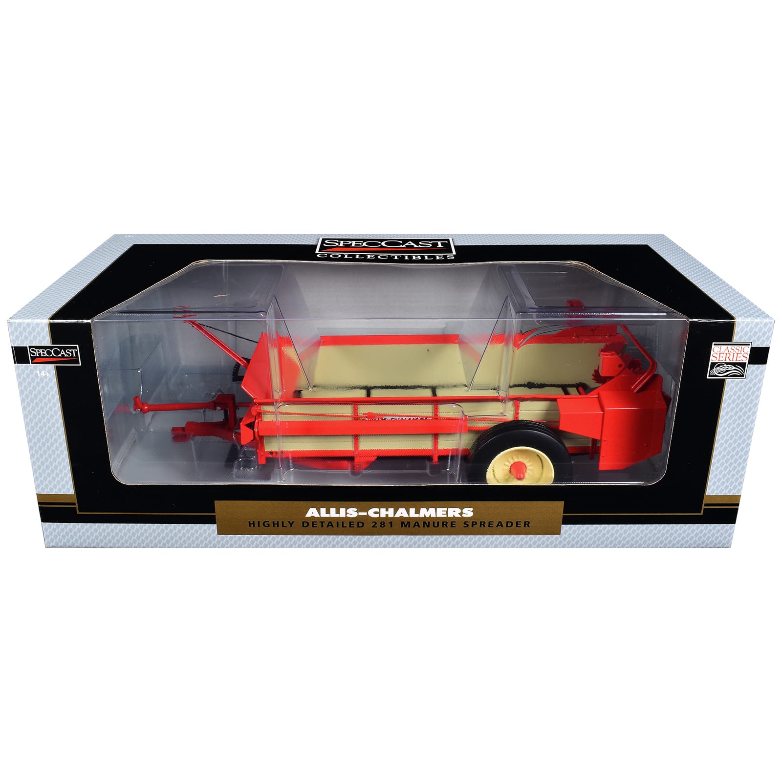 "SpecCast Collectibles - Allis-Chalmers 281 Manure Spreader Orange with Wood Panels ""Classic Series"" 1/16 Diecast Model by SpecCast" price history on PriceWatchPro