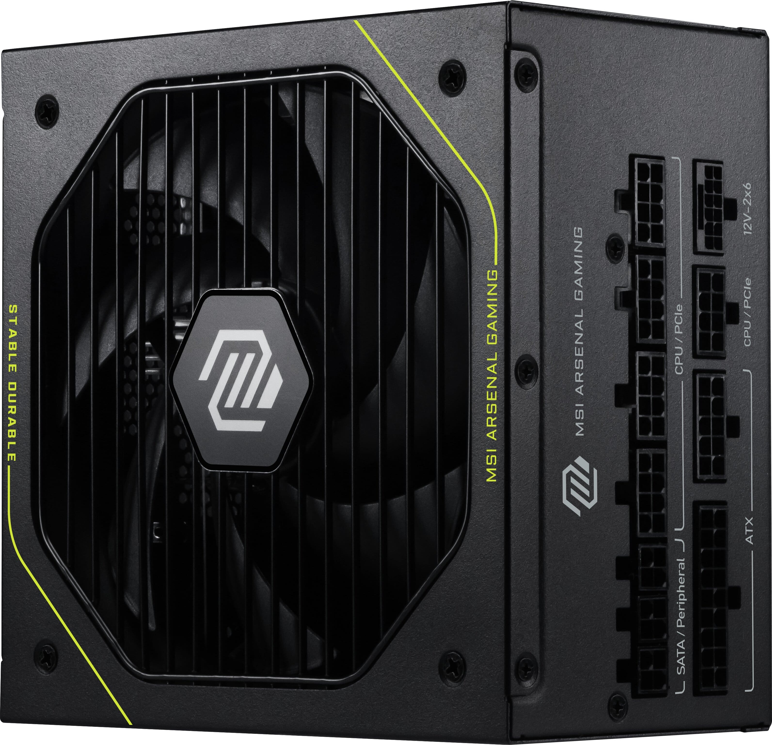 MSI MAG A1000PLS PCIE5 Full Modular 80 Plus Platinum 1000W 105°C