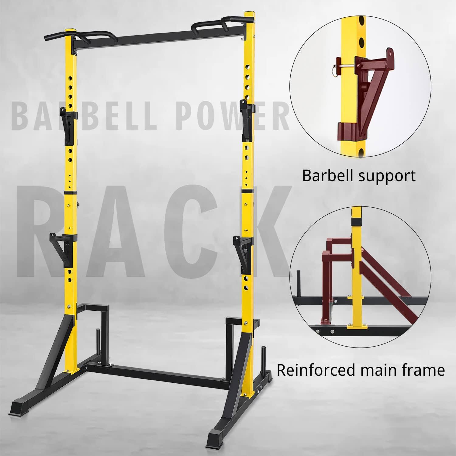 BARBELL POWER RACK

- Barbell support
- Reinforced main frame