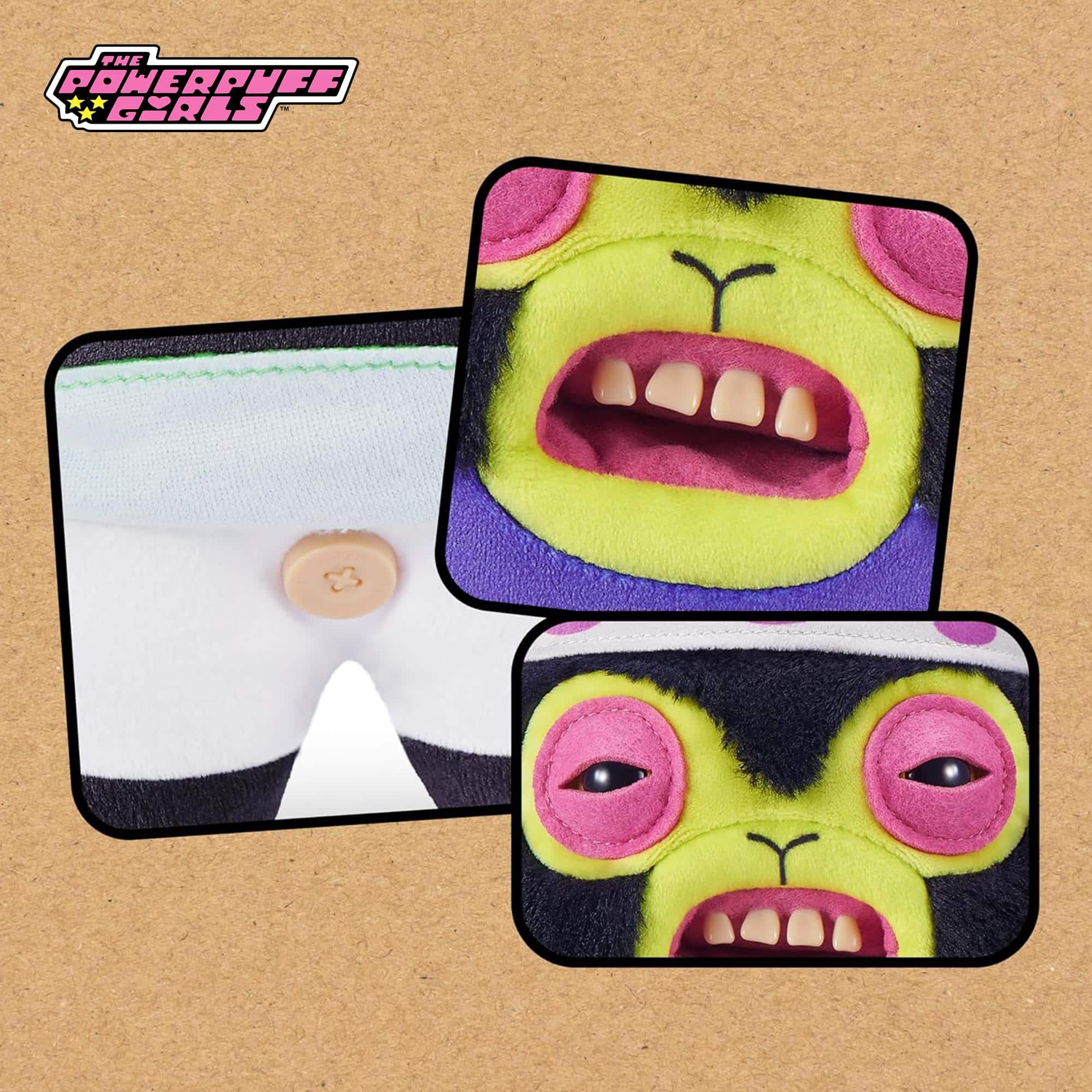 Zuru Fuggler Powerpuff Girls Mojo Jojo Funny Ugly Monster Plush