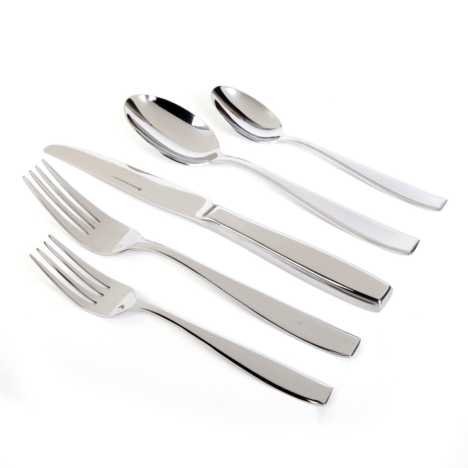 Alt View 5. Gibson - Gibson Castleford 20 Peice  Flatware Set - Silver.