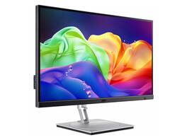 Acer - PE270K L1 27" 4K UHD IPS Monitor, HDR10, Calibrated, sRGB, USB-C, Adjustable Stand - Silver
