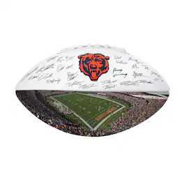 Logo Brands - Chicago Bears 2025 Autograph Signature Football - Navy