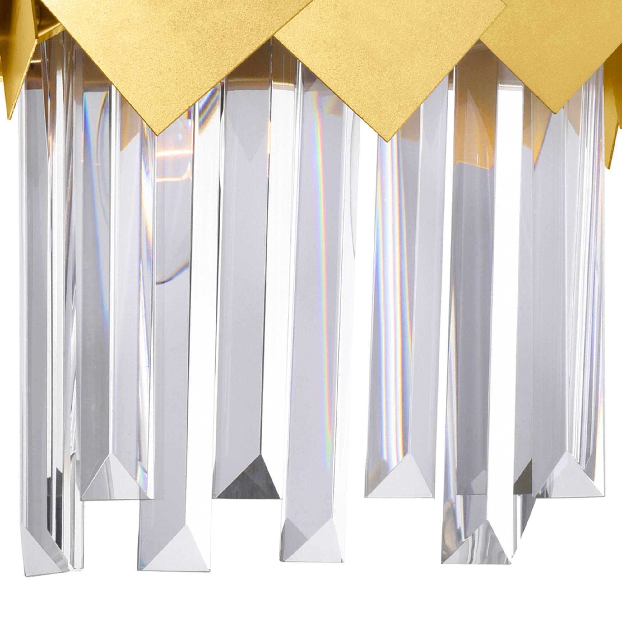 Back. CWI Lighting - Panache 1 Light Wall Light With Medallion Gold Finish - Medallion Gold.