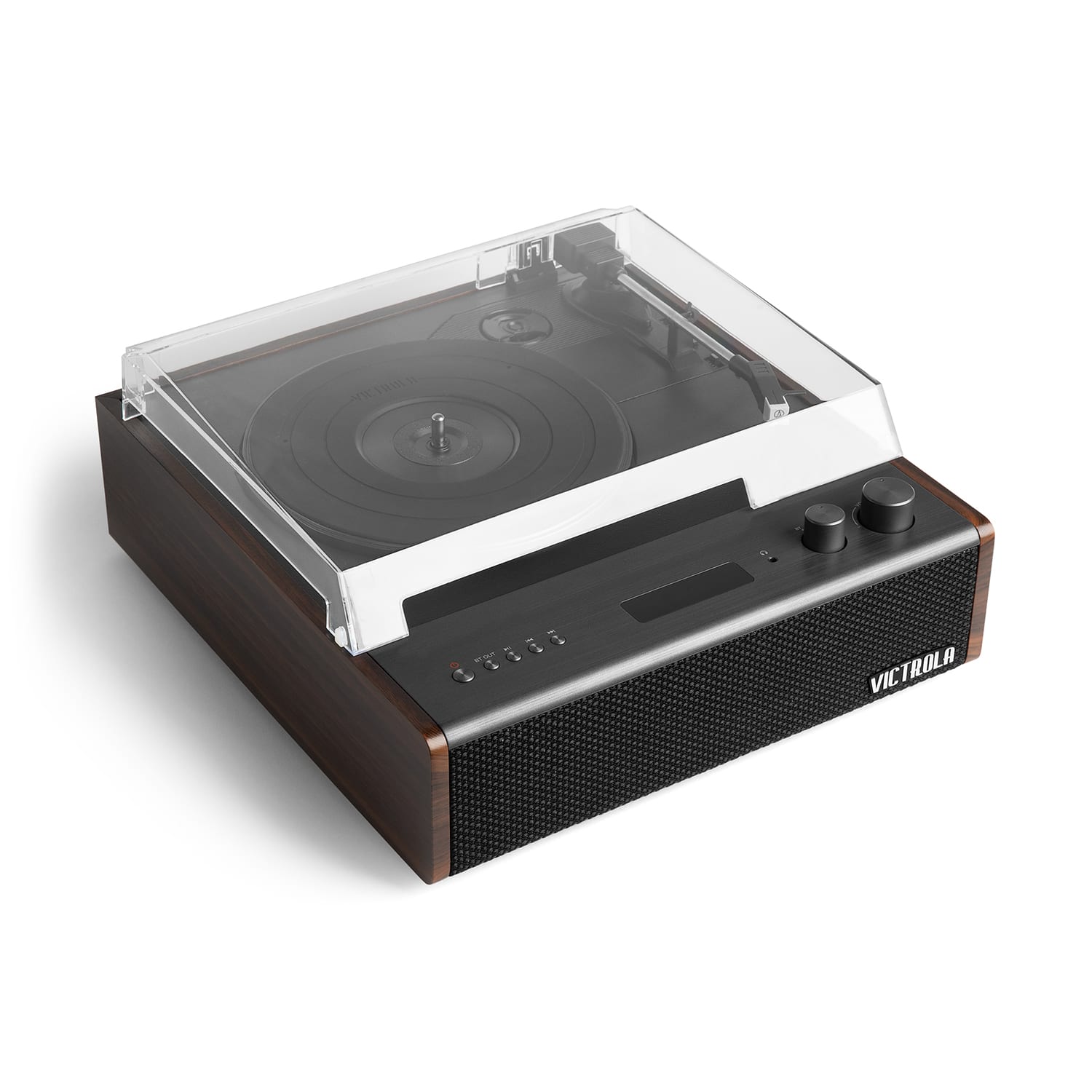 Alt View 13. Victrola - Eastwood Signature Hybrid Record Player - Espresso.